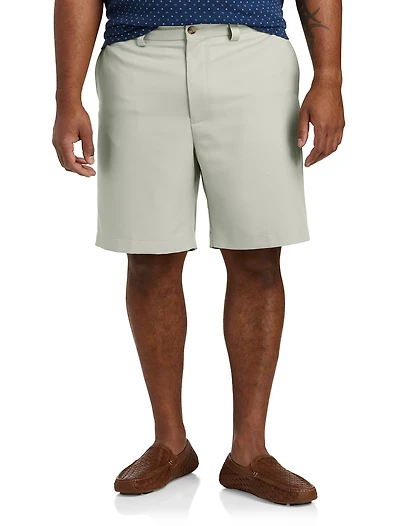 Waist-Relaxer Microfiber Shorts