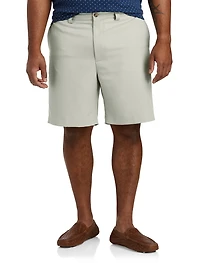 Waist-Relaxer Microfiber Shorts