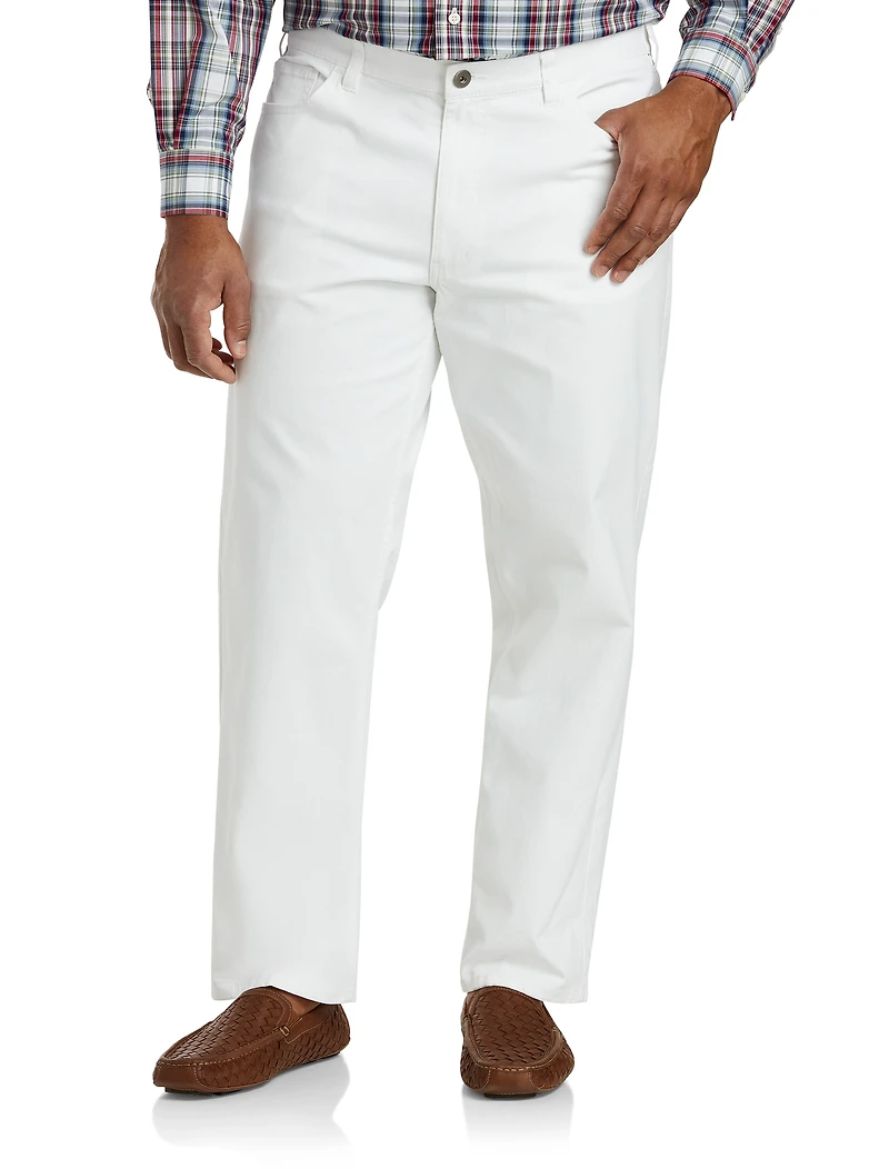 Straight-Fit 5-Pocket Pants