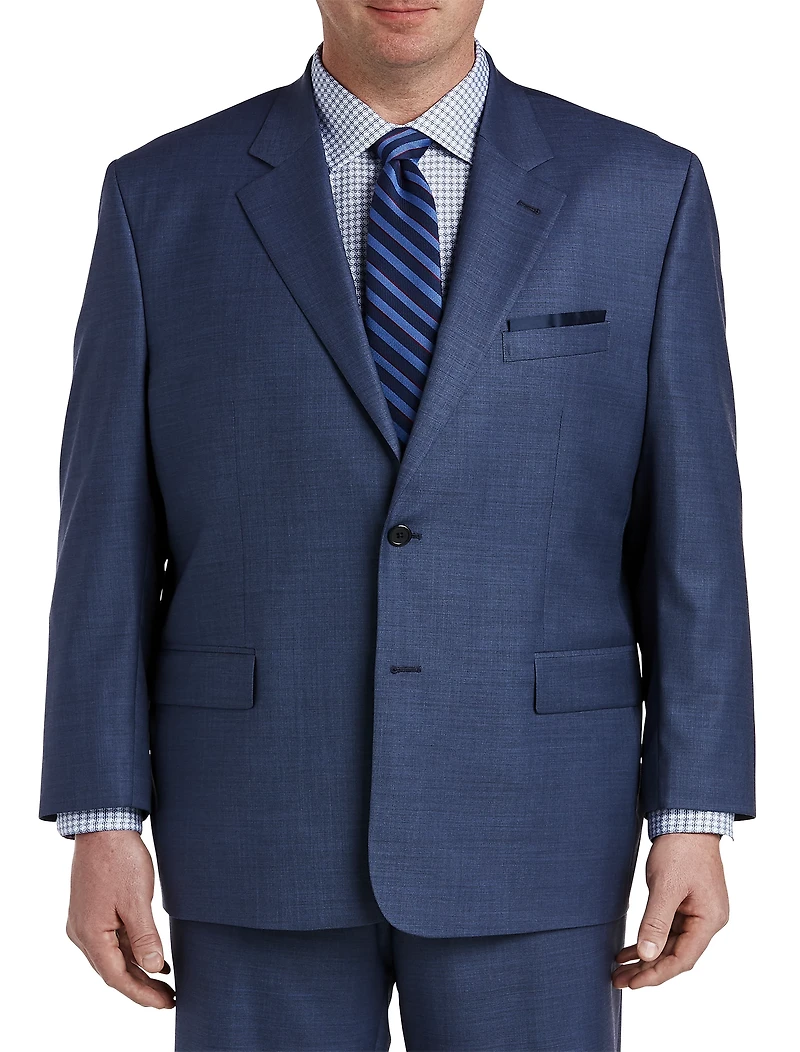 Jacket-Relaxer Sharkskin Suit Jacket