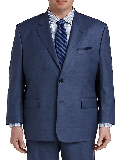 Jacket-Relaxer Sharkskin Suit Jacket