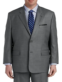 Jacket-Relaxer Sharkskin Suit Jacket