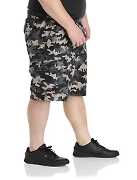Performance Ripstop Camo Cargo Shorts