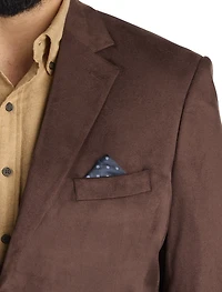 Faux-Suede Sport Coat