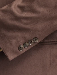 Faux-Suede Sport Coat