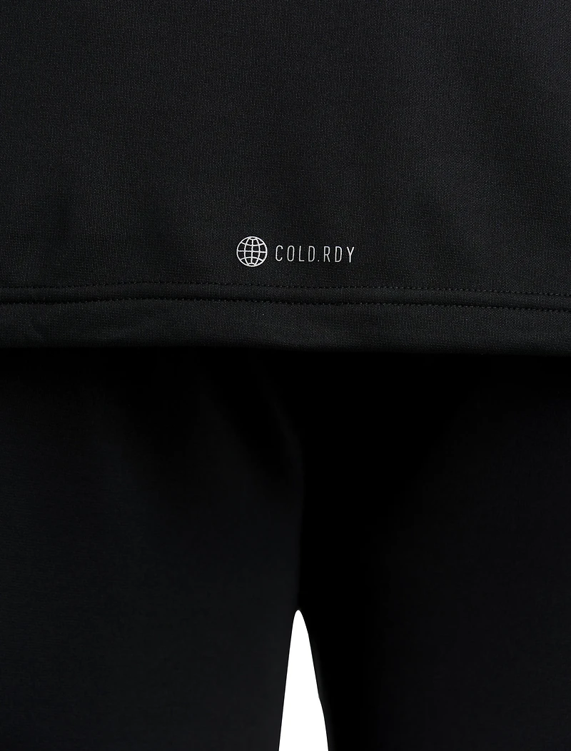 Cold-Ready Striped Hoodie