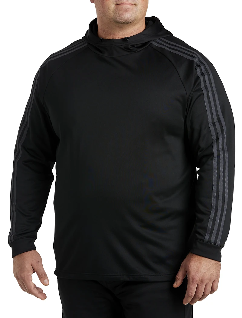 Cold-Ready Striped Hoodie