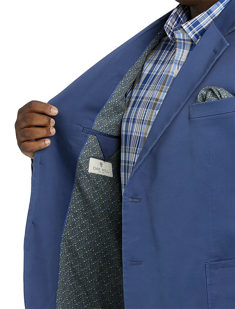 Jacket-Relaxer Cotton Sport Coat