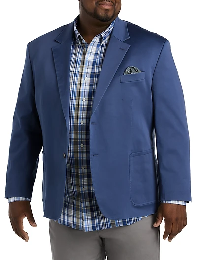 Jacket-Relaxer Cotton Sport Coat