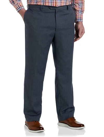 Waist-Relaxer Micro Dot Suit Pants