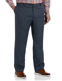 Waist-Relaxer Micro Dot Suit Pants