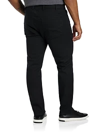 Black Eco Tapered-Fit Stretch Jeans