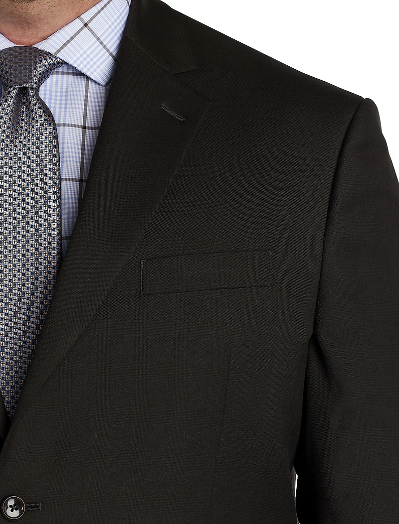 Tonal Plaid Jacket-Relaxer Suit Jacket