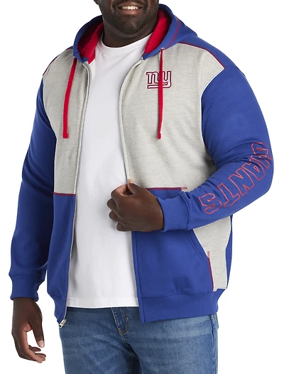Zip-Front Fleece Hoodie