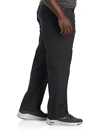 Black Loose-Fit Stretch Jeans