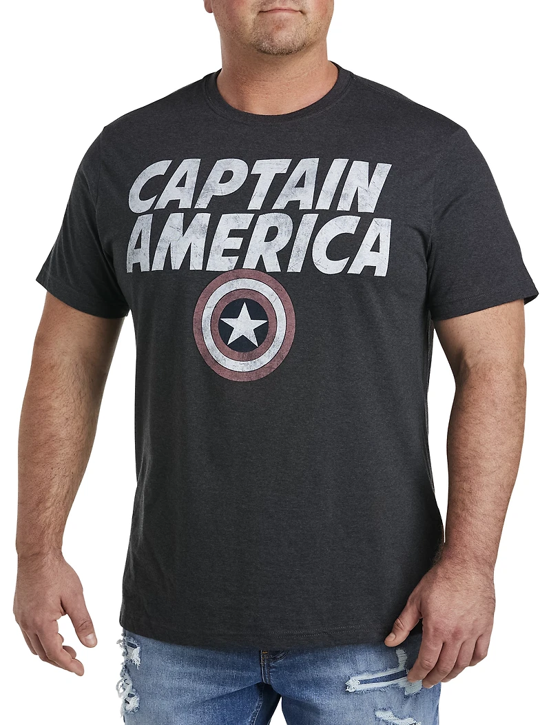 Comics Captain America Graphic Tee