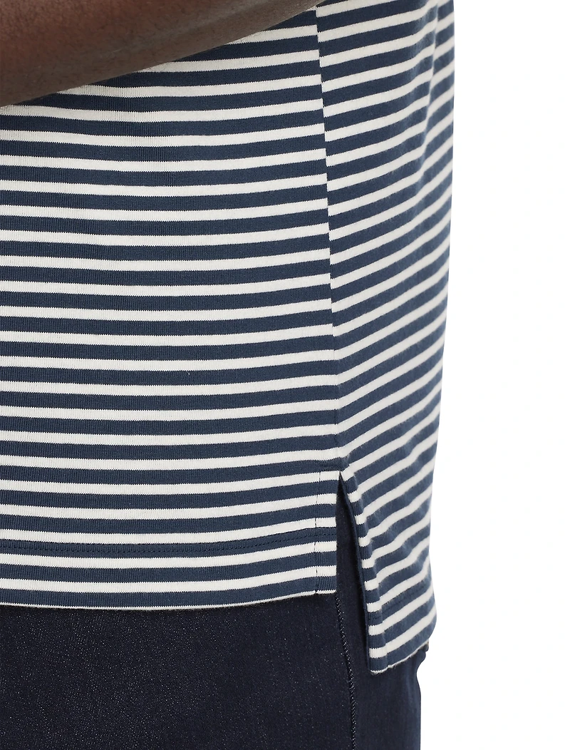 Small Striped Polo Shirt