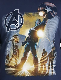 Avengers Silhouette Graphic Tee