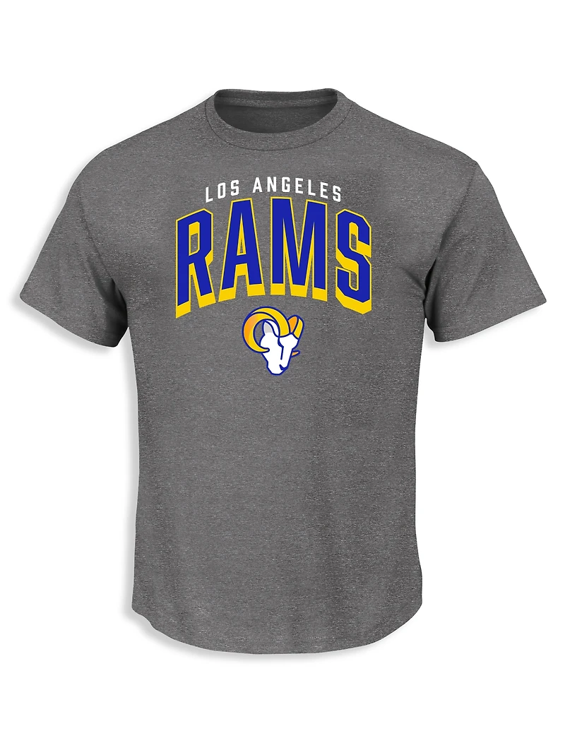 Heather Team Logo Graphic Tee