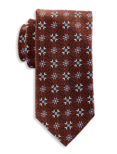 Modern Medallion Silk Tie