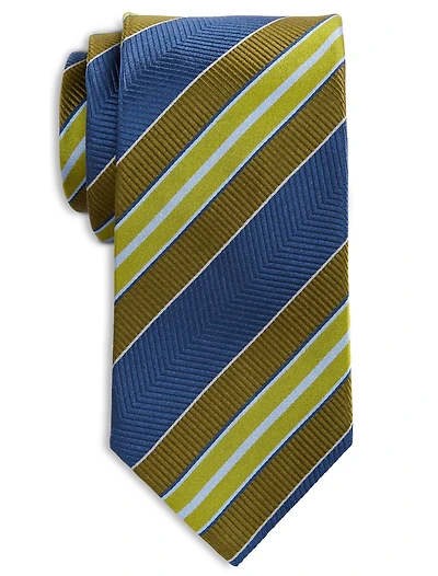 Striped Silk Tie