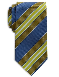 Striped Silk Tie