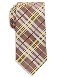 Multi Plaid Tie