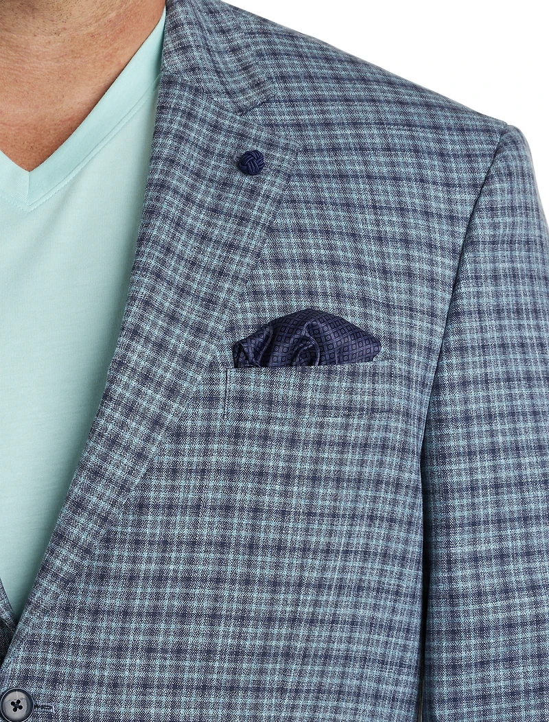 Mini Check Sport Coat - Executive Cut