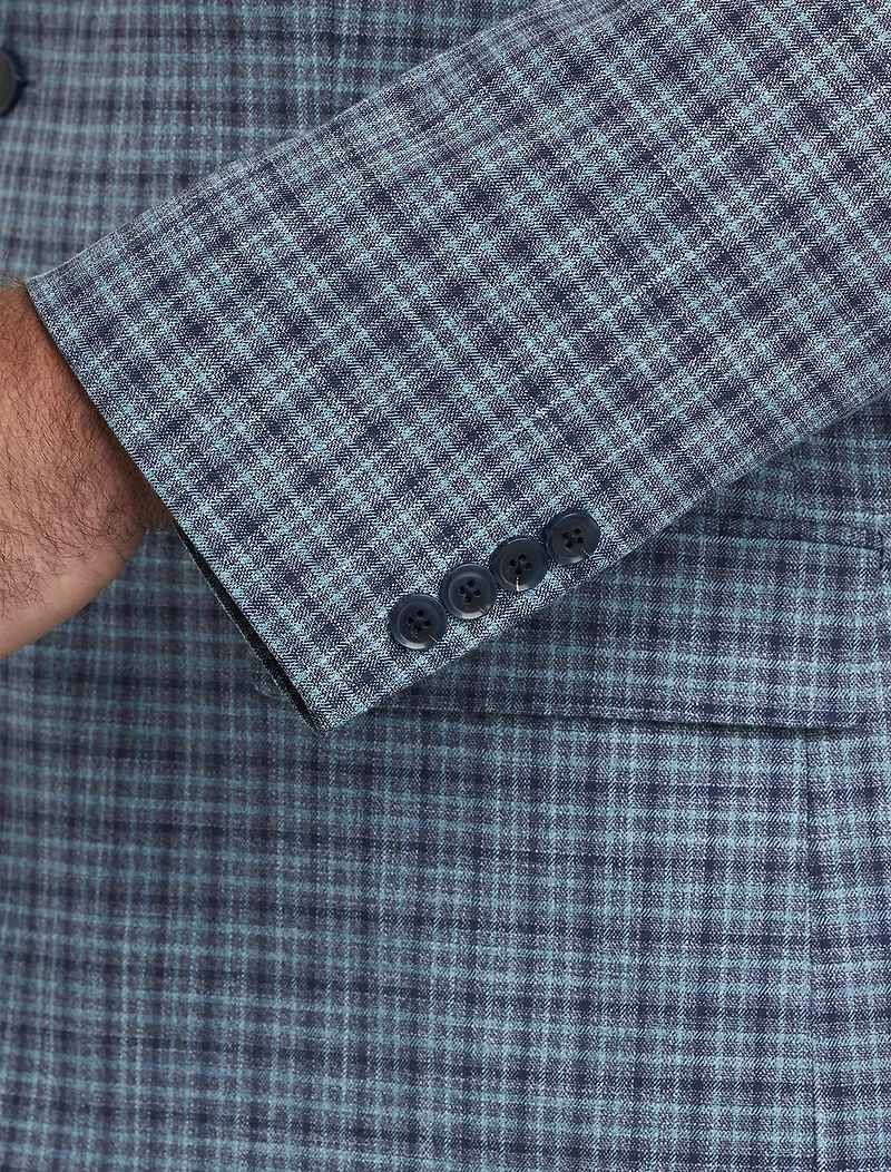 Mini Check Sport Coat - Executive Cut