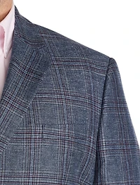 Italian Wool-Blend Glen Plaid Sport Coat