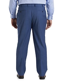 Waist-Relaxer Micro Chevron Suit Pants