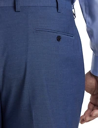 Waist-Relaxer Micro Chevron Suit Pants