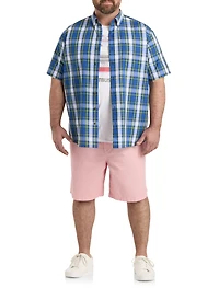 Easy-Care Multi Plaid Sport Shirt