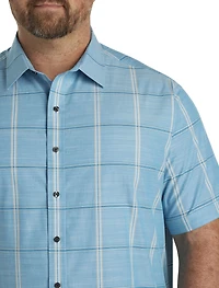 Large Plaid Sport Shirt