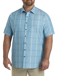 Large Plaid Sport Shirt