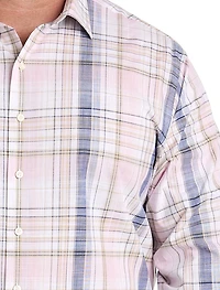 Large Plaid Sport Shirt
