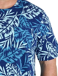 Multi Leaf Print T-Shirt