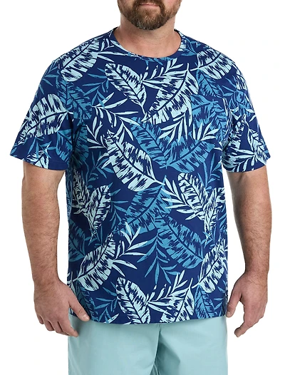 Multi Leaf Print T-Shirt