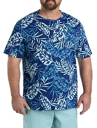 Multi Leaf Print T-Shirt