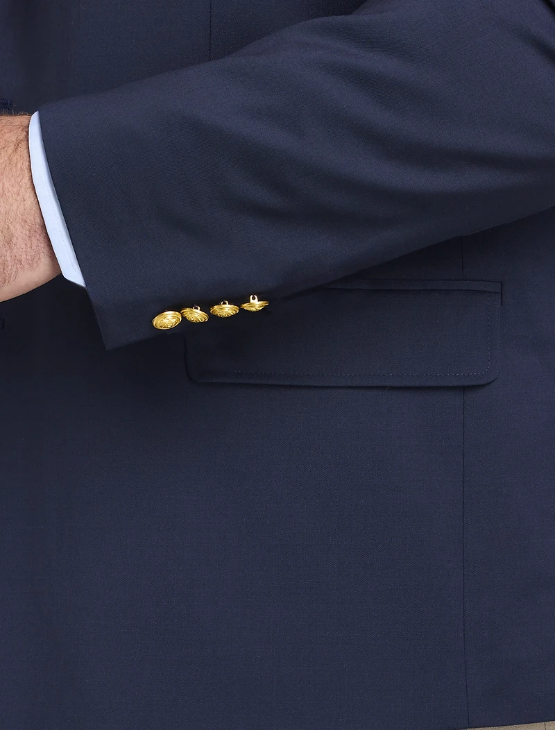 Italian Wool Stretch Blazer