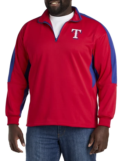 Colorblocked 1/4-Zip Hoodie