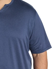 Moisture-Wicking Henley T-Shirt