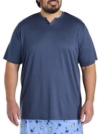 Moisture-Wicking Henley T-Shirt