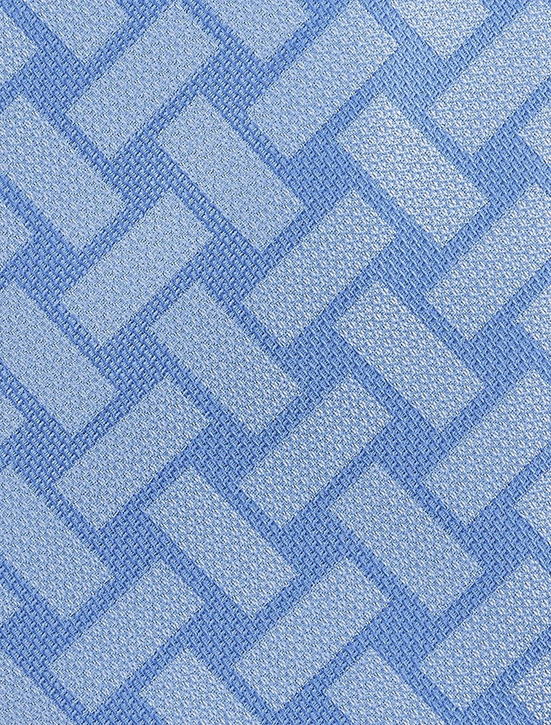 Basketweave Geometric Tie
