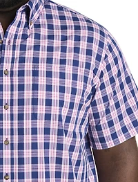 Easy-Care Medium Plaid Sport Shirt
