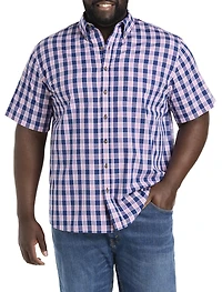 Easy-Care Medium Plaid Sport Shirt