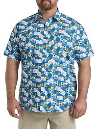 Island Postcard Sport Shirt