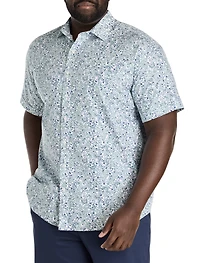 Floral Print Sport Shirt