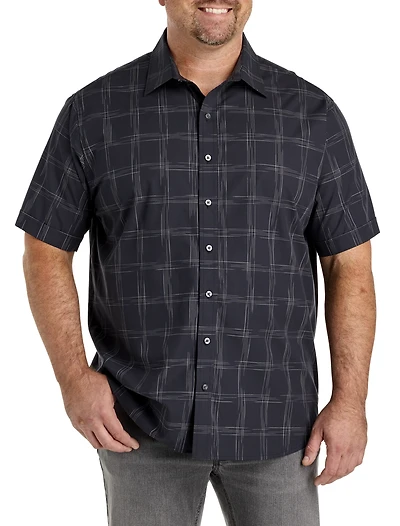 Large Plaid Sport Shirt