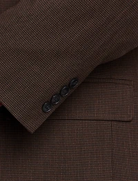 Mini Houndstooth Jacket-Relaxer Sport Coat